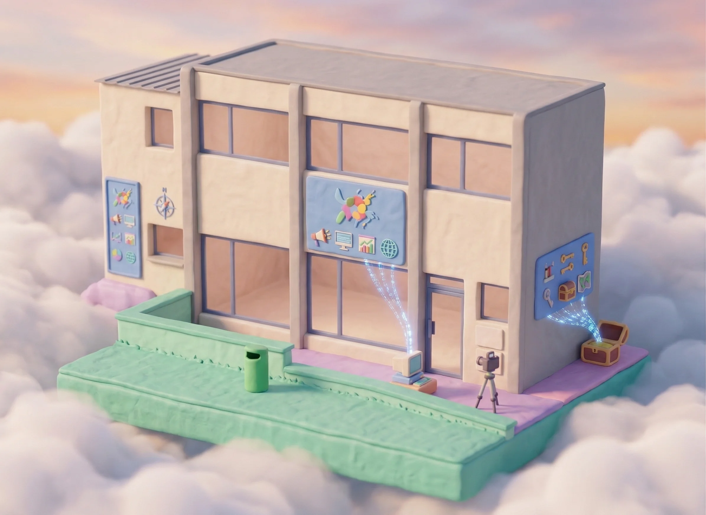 Devanture de l'agence L'AR Communication à Pont-à-Mousson