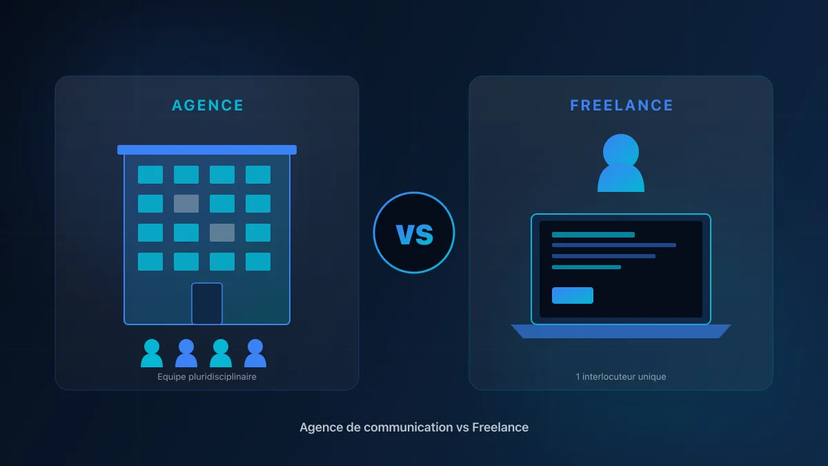 Agence vs freelance communication : que choisir pour votre PME