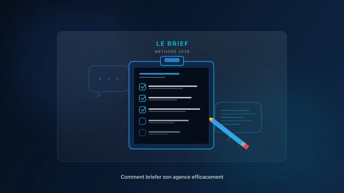Comment briefer son agence de communication efficacement (méthode 2026)