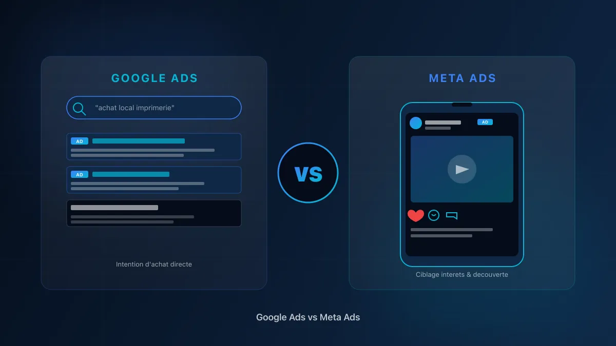 Google Ads vs Meta Ads : quelle plateforme pour votre PME