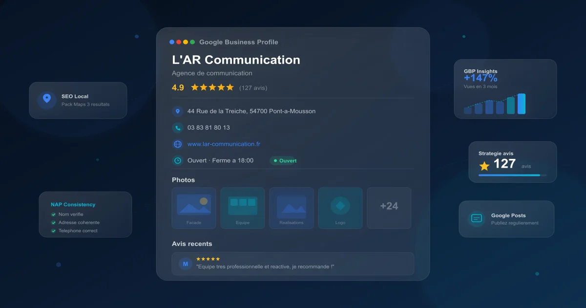 Optimiser Google Business Profile