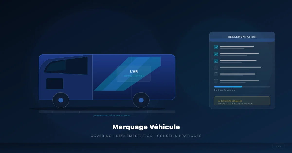 Marquage véhicule réglementation et conseils