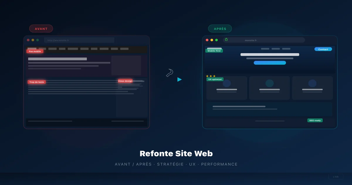 Refonte de site web quand et comment