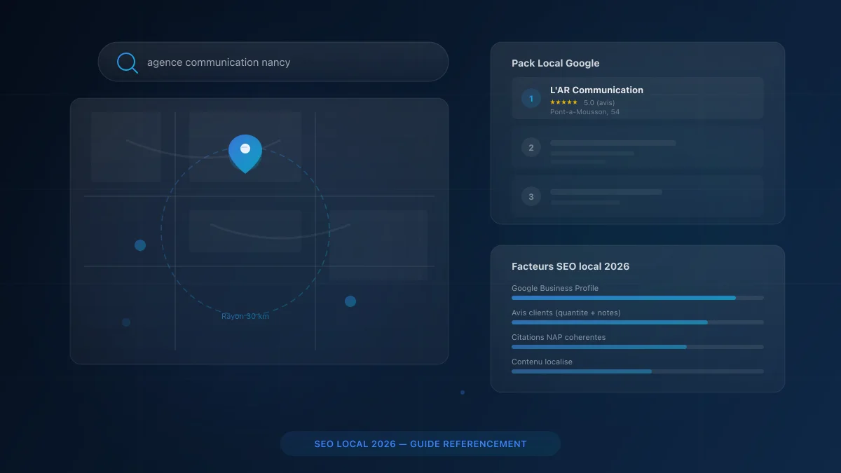 SEO local en 2026 : les facteurs de classement qui comptent