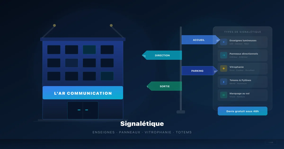 Signalétique entreprise guide complet