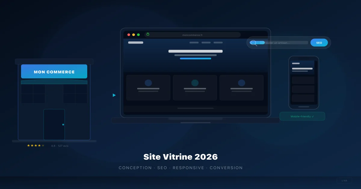 Pourquoi un site vitrine est indispensable en 2026