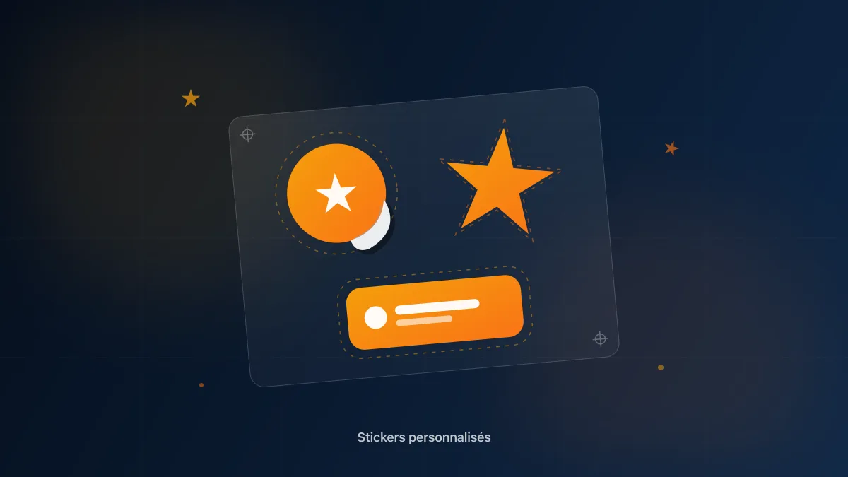 Stickers et autocollants personnalisés : le petit support print qui fait circuler une marque