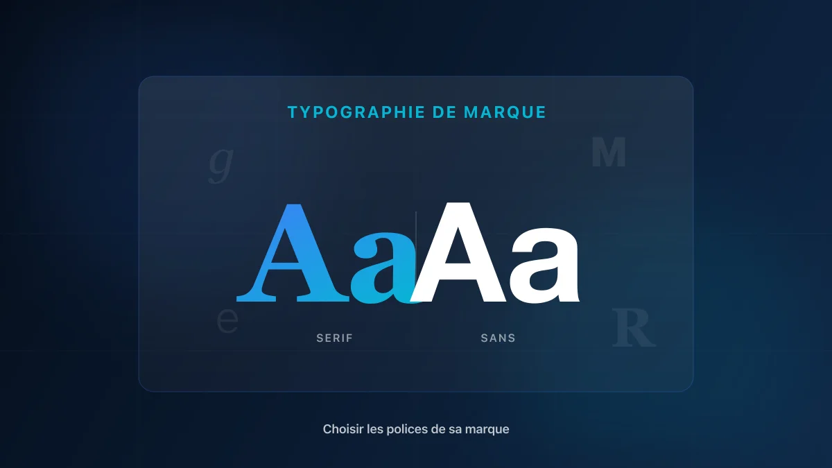 Typographie de marque : choisir les polices de son identité visuelle