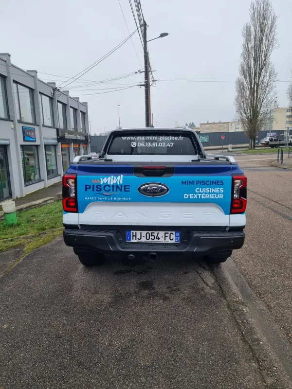 Covering Ford Ranger Ma Mini Piscine arrière